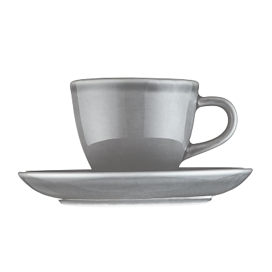 Кофейная пара RISE 70 мл серая